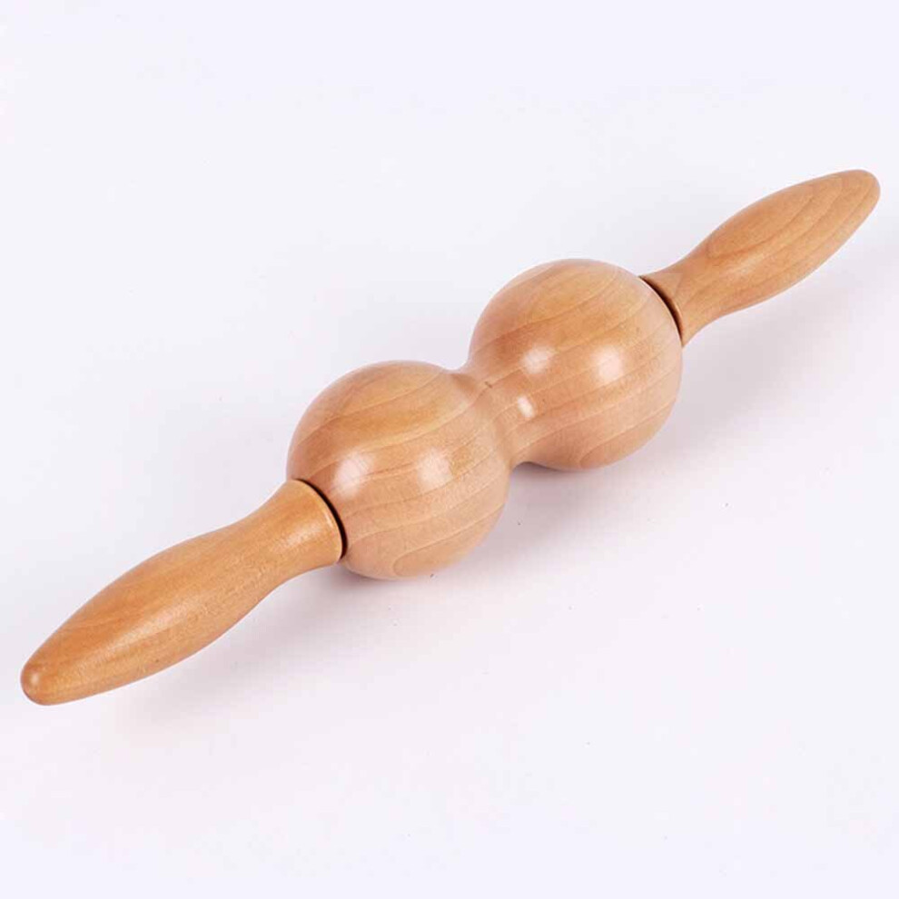 Dechoicelife Manual Wooden Fascia Massage Roller Trigger Points For Release Cellulite Sore Muscle Wood Therapy Lymphatic Drainage Tools