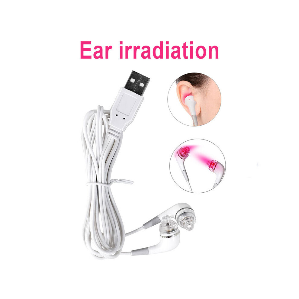 Dechoicelife (A-Ear Irradiation) 650Nm Tinnitus Ear Laser Therapy Lllt Irradiation Physiotherapy Earplug Otitis Media Deafness Nose Rhinitis Sinusitis Treatment