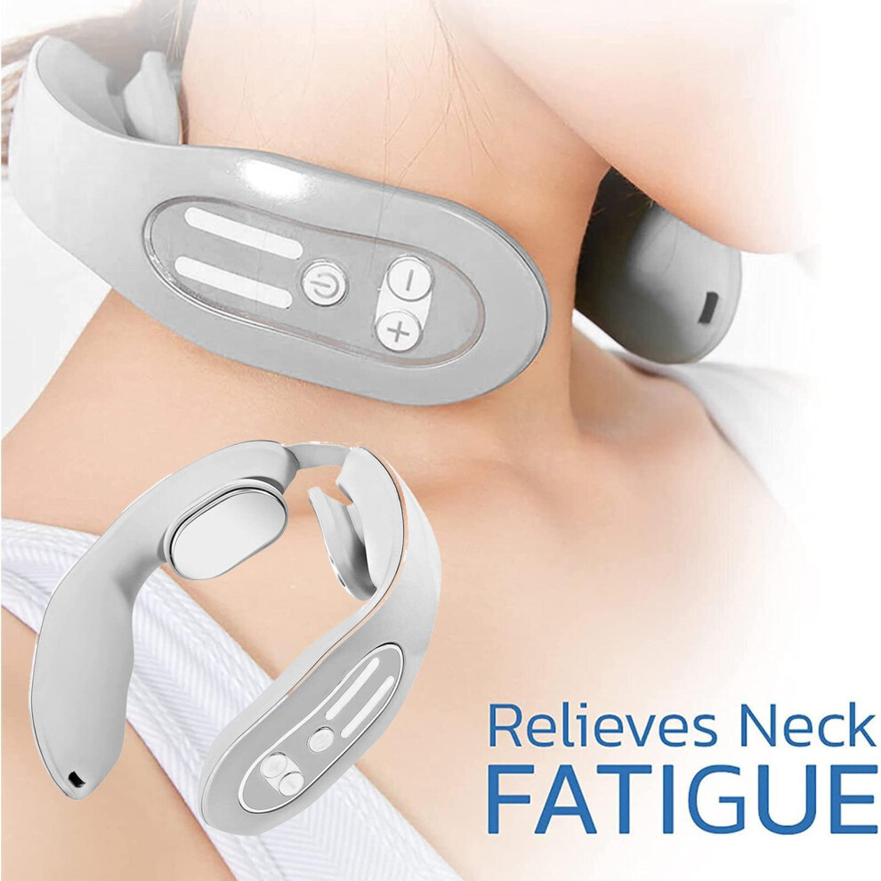 Dechoicelife Neck Acupoints Lymphvity Massage Device, Intelligent Neck Massage Hot Health Care Relaxation