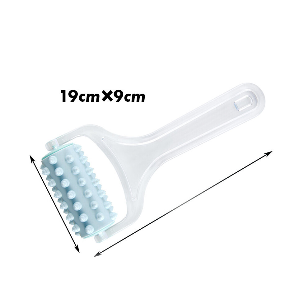 Dechoicelife Blue (A-) Spike Massage Roller Ball Trigger Point Massager Muscle Deep Tissue Relax Acupuncture Pain Relief Physiotherapy Ball Health Care