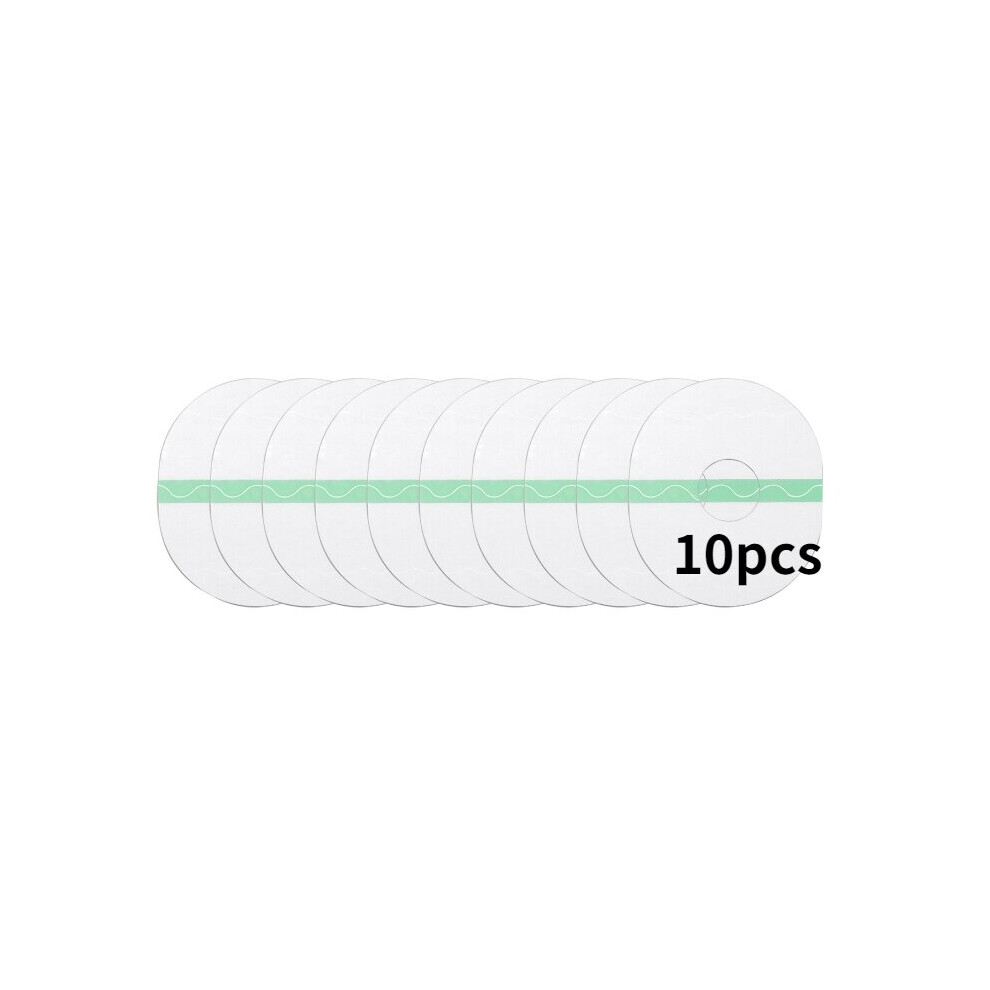 Dechoicelife (A-10Pcs Oval) 10Pcs Sports Sensor Patch Blood Glucose Monitor Protector Freestyle Adhesive Patches Waterproof Sensor Protection For Shower