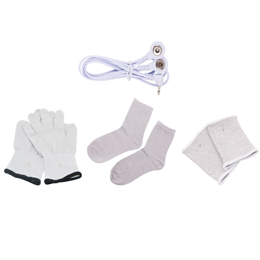 (a-Type 3) EMS Electric Muscle Stimulator Physiotherapy Accessories Tens Electrodes Pads Glove Shoes Socks Wrist Guard for Body Massager-image-OPC-PC9NRNN-NEW