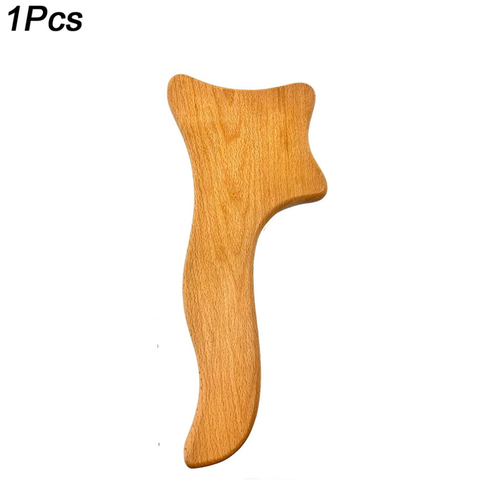 Dechoicelife Silver (A-) Wood Therapy Massage Tools,Maderotherapia Kit,Massage Tools Wooden Massager Roller,Lymph Drainage Massager,Muscle Relaxation