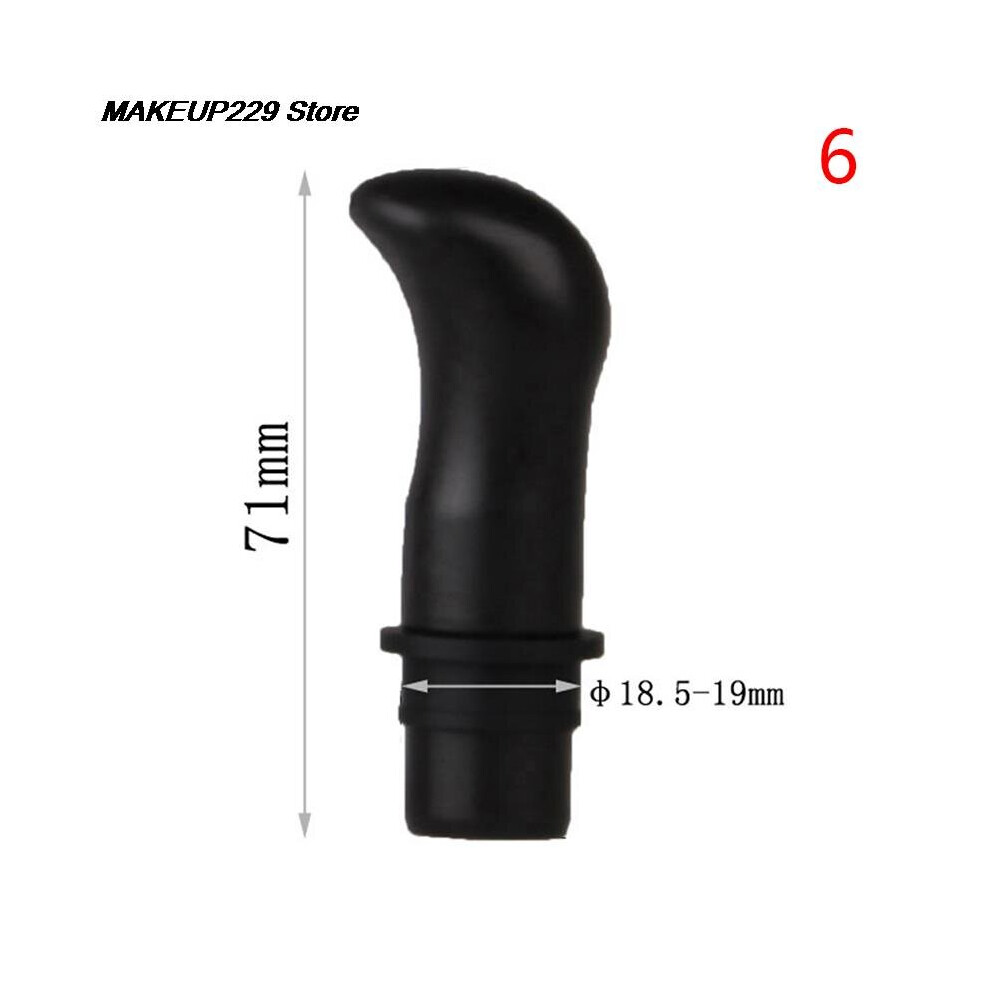 Dechoicelife (A-N6) Universal Fascia Gun Massage Head Body Relaxation Fascia Massager Gun Replacement Head Silicone Massage Head Set