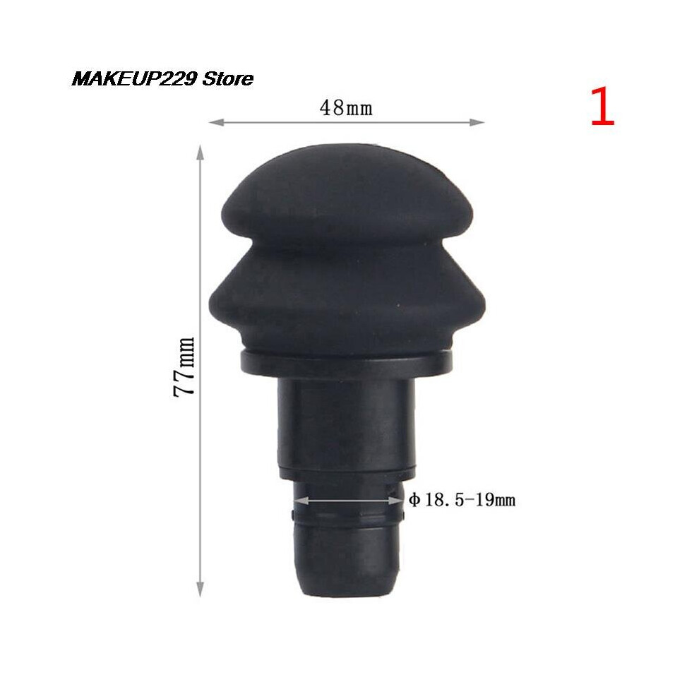 Dechoicelife (A-N1) Universal Fascia Gun Massage Head Body Relaxation Fascia Massager Gun Replacement Head Silicone Massage Head Set