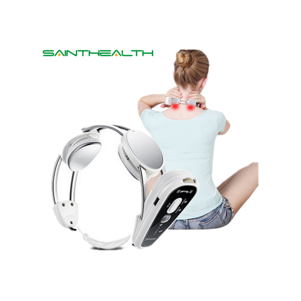 Dechoicelife Wireless Body Health Care Infrared Heating Neck Massager Electric Relax Cervical Treatment Acupuncture Stimulator Therapy Device