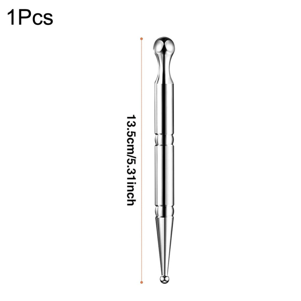 Dechoicelife (A-1Pcs-Type1) Stainless Steel Manual Acupressure Pen-Trigger Point Massage Tool-Reflexology Pressure Point Massager For Relaxing Deep Tissue