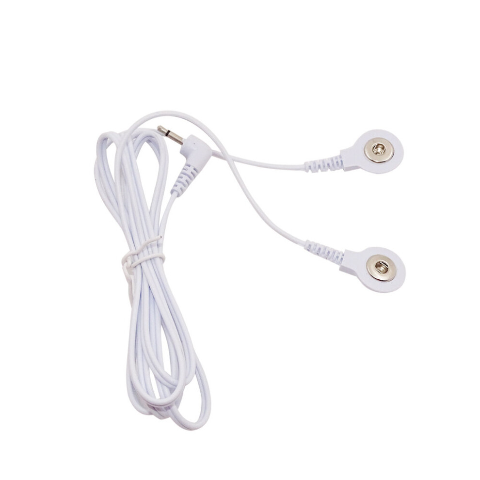 Dechoicelife (A-2-Head Wire 1Pcs) Electrode Tens Cable Conductive Wire 2.5Mm Cable For Body Massager Digital Therapy Machine Physiotherapy Ems Tens Unit Massage