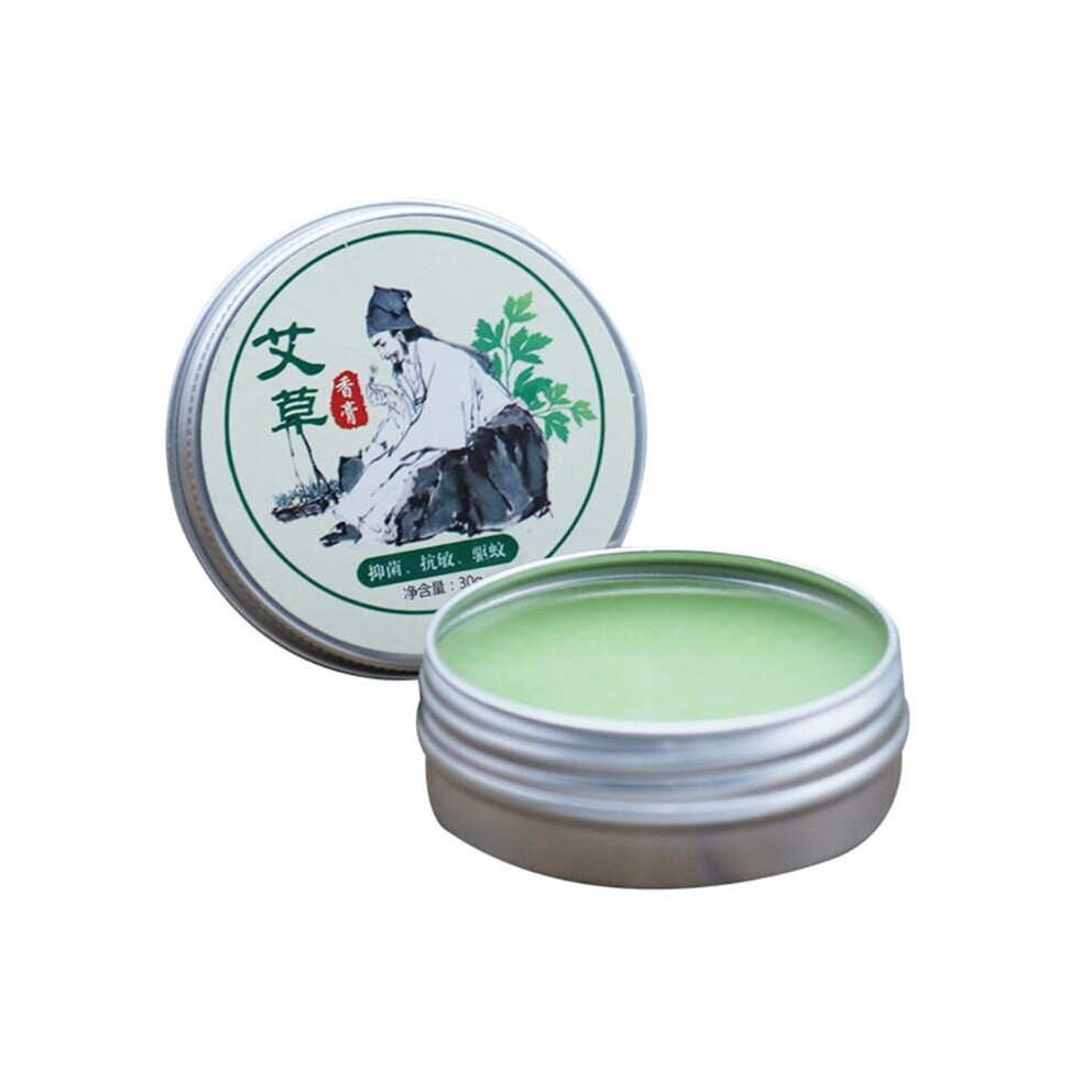 Dechoicelife Cream 30G Wormwood Oil Cooling Ointment Repellent Insect Bite Repair Refreshing Relieving Itching Moxa Moxibustion Balm