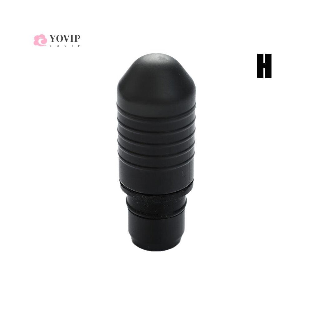 Dechoicelife (A-H) 1Pc New Universal Fascia Gun Massage Head Body Relaxation Fascia Massager Gun Replacement Head