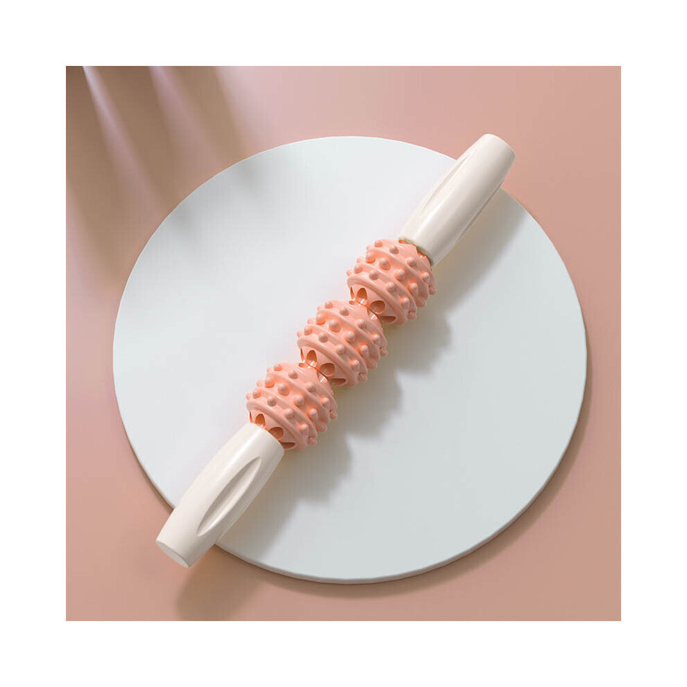 Dechoicelife (A-Style A-4) Muscle Relaxation Massage Stick Roller Wolf Tooth Stick Anti Cellulite Fitness Exercise Body Leg Slimming Massager Fascia Stick