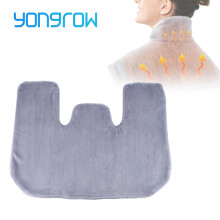 (a-Gray EU Plug) Yongrow Electric Heating Pad Warmer Heated Mat Large Thermal Blanket Shoulder Neck Back Heating Shawl Wrap Relief Temperature