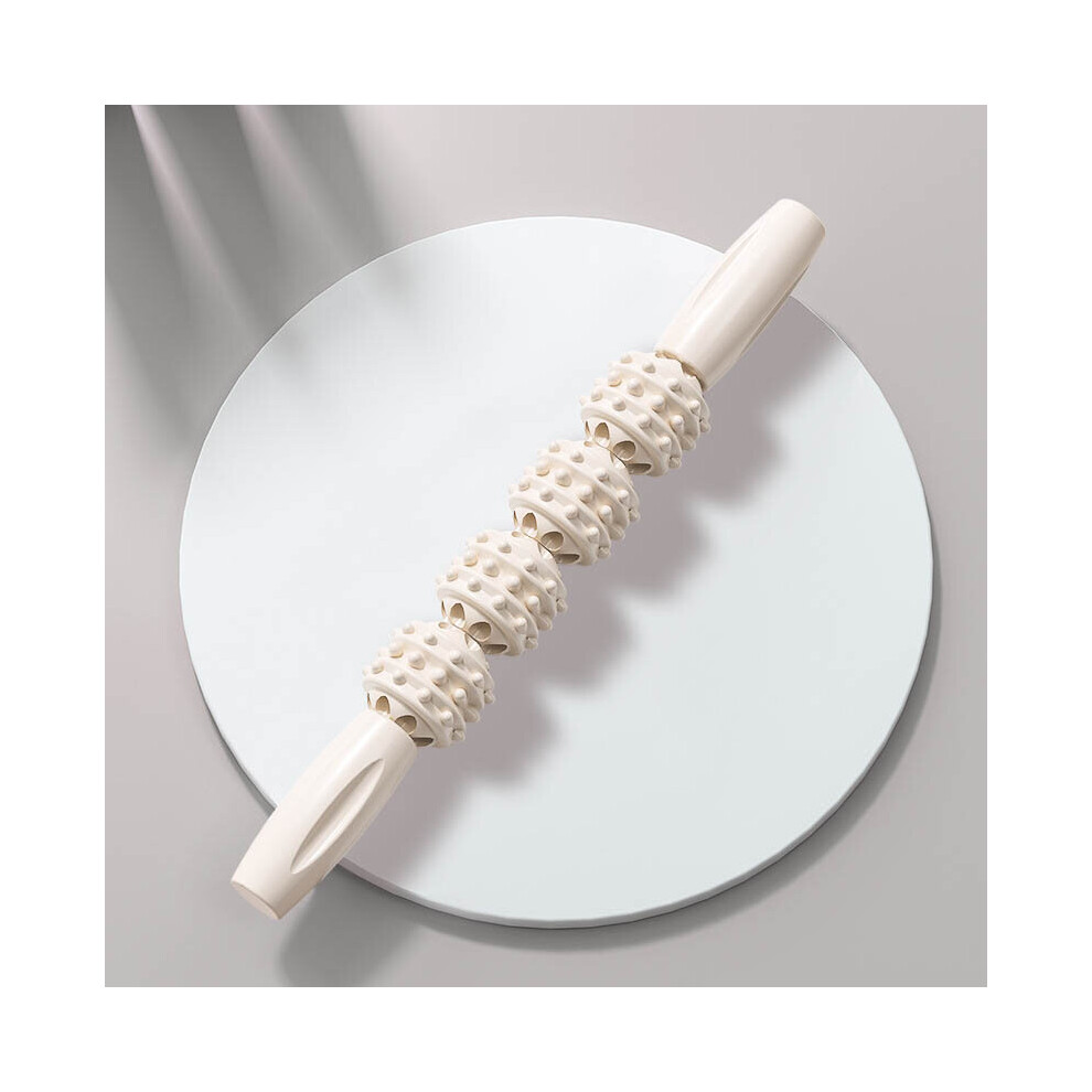 Dechoicelife (A-Style B-3) Muscle Relaxation Massage Stick Roller Wolf Tooth Stick Anti Cellulite Fitness Exercise Body Leg Slimming Massager Fascia Stick