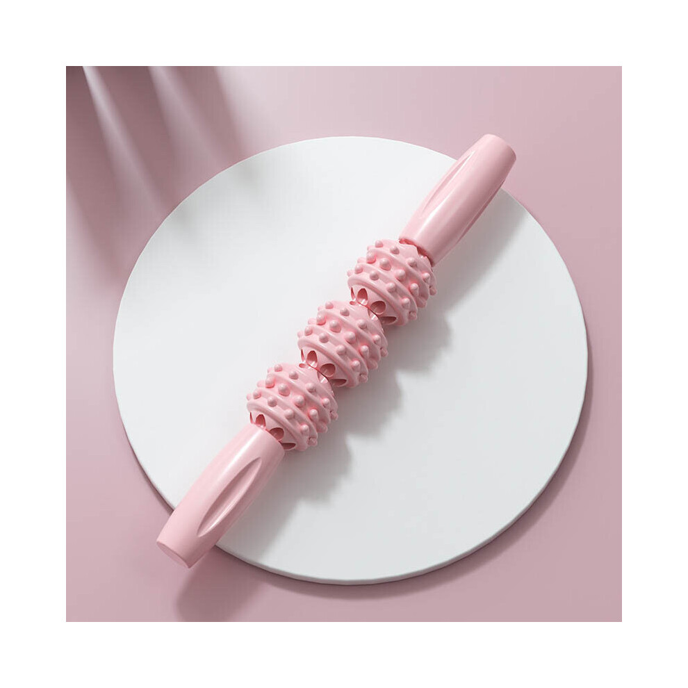 Dechoicelife (A-Style A-1) Muscle Relaxation Massage Stick Roller Wolf Tooth Stick Anti Cellulite Fitness Exercise Body Leg Slimming Massager Fascia Stick