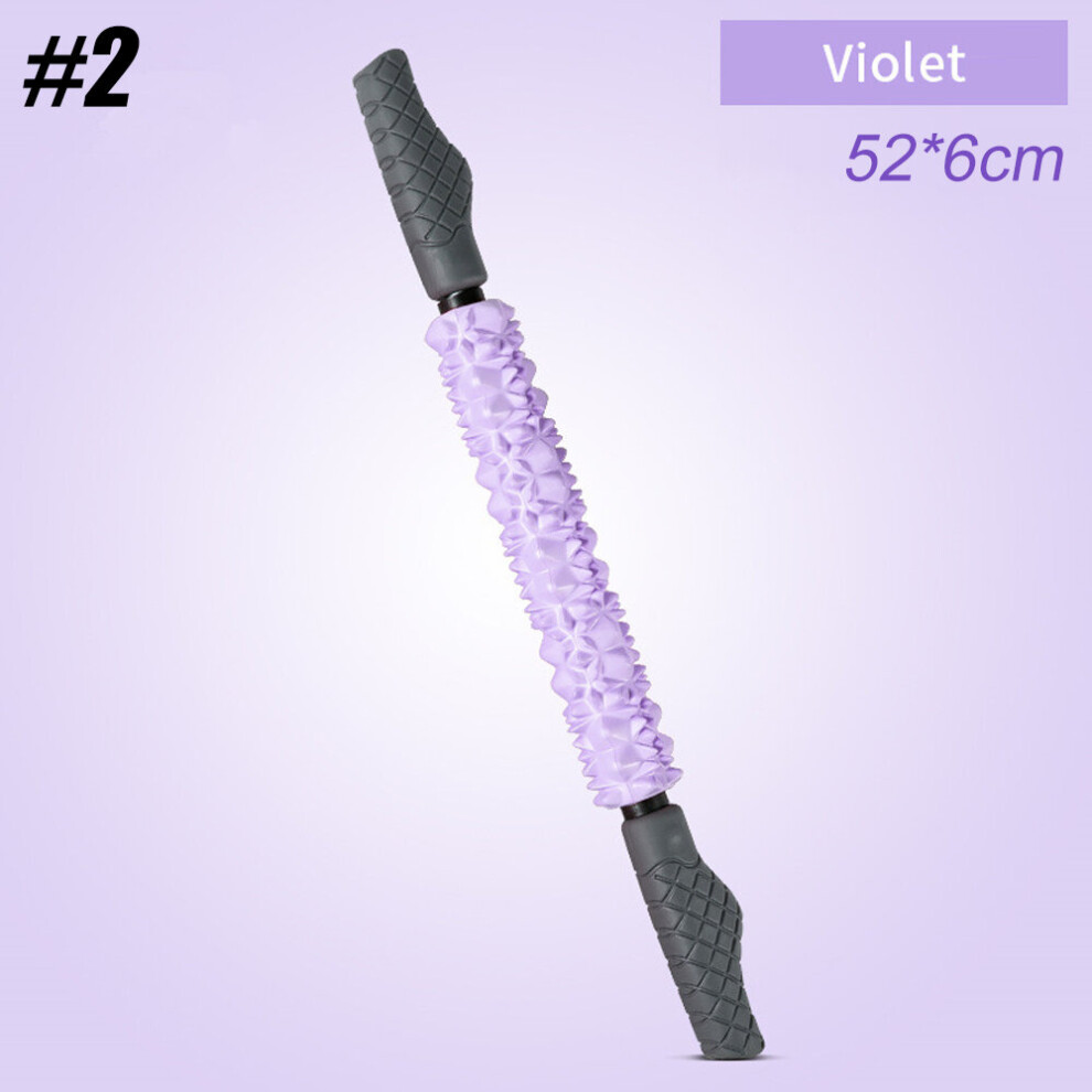 Dechoicelife Purple (A- Style 2) Muscle Roller Massage Roller For Relieving Muscle Soreness Cramping Tightness, Help Legs Back Joints Recovery