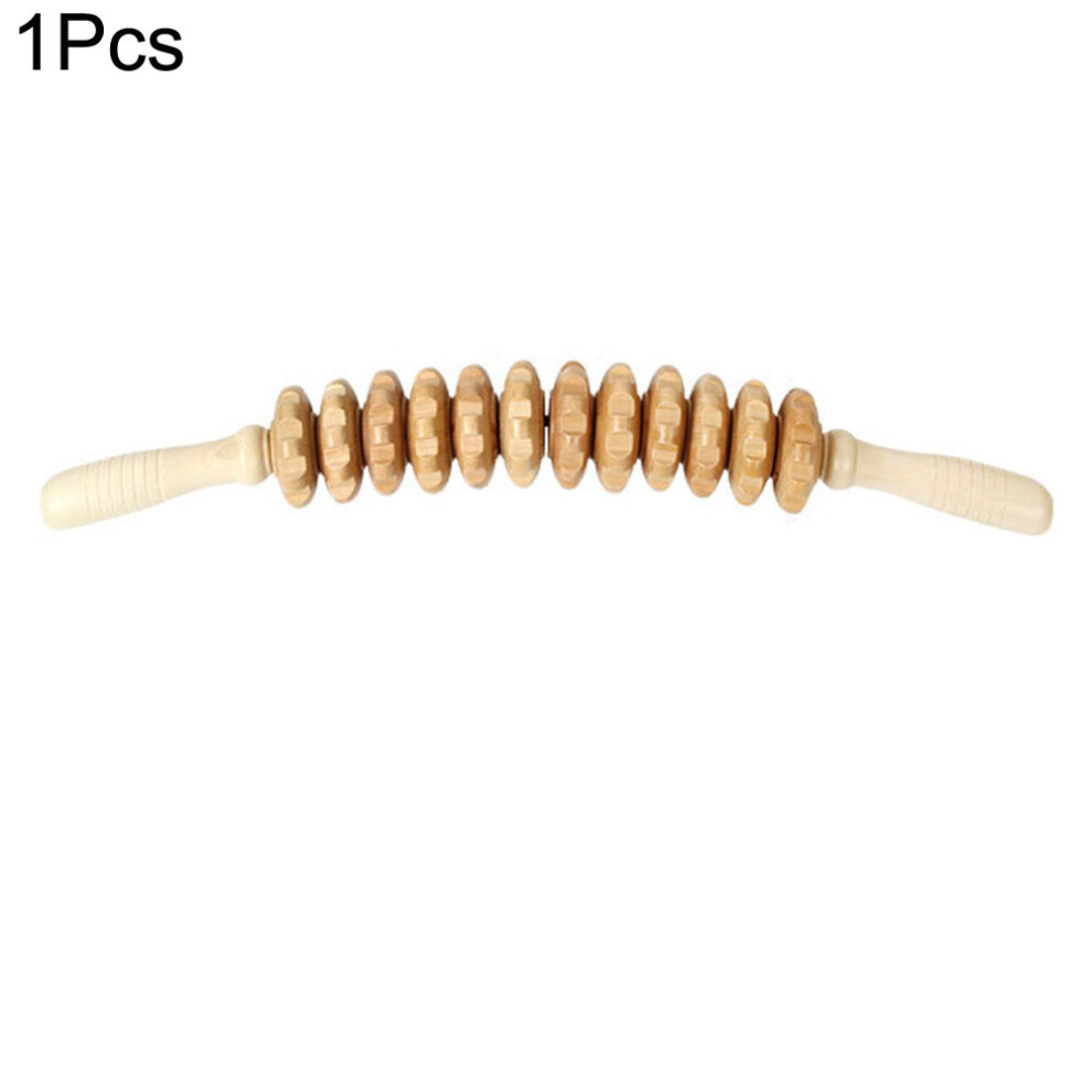 Dechoicelife (A-Style14) Wood Therapy Massage Tools For Body Sculpting, Maderoterapia Kit For Lymphatic Drainage,Anti-Cellulite.wood Massager Roller Rpoe