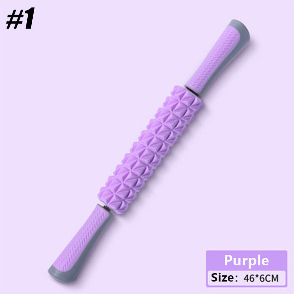 Dechoicelife Purple (A- Style 1) Muscle Roller Massage Roller For Relieving Muscle Soreness Cramping Tightness, Help Legs Back Joints Recovery