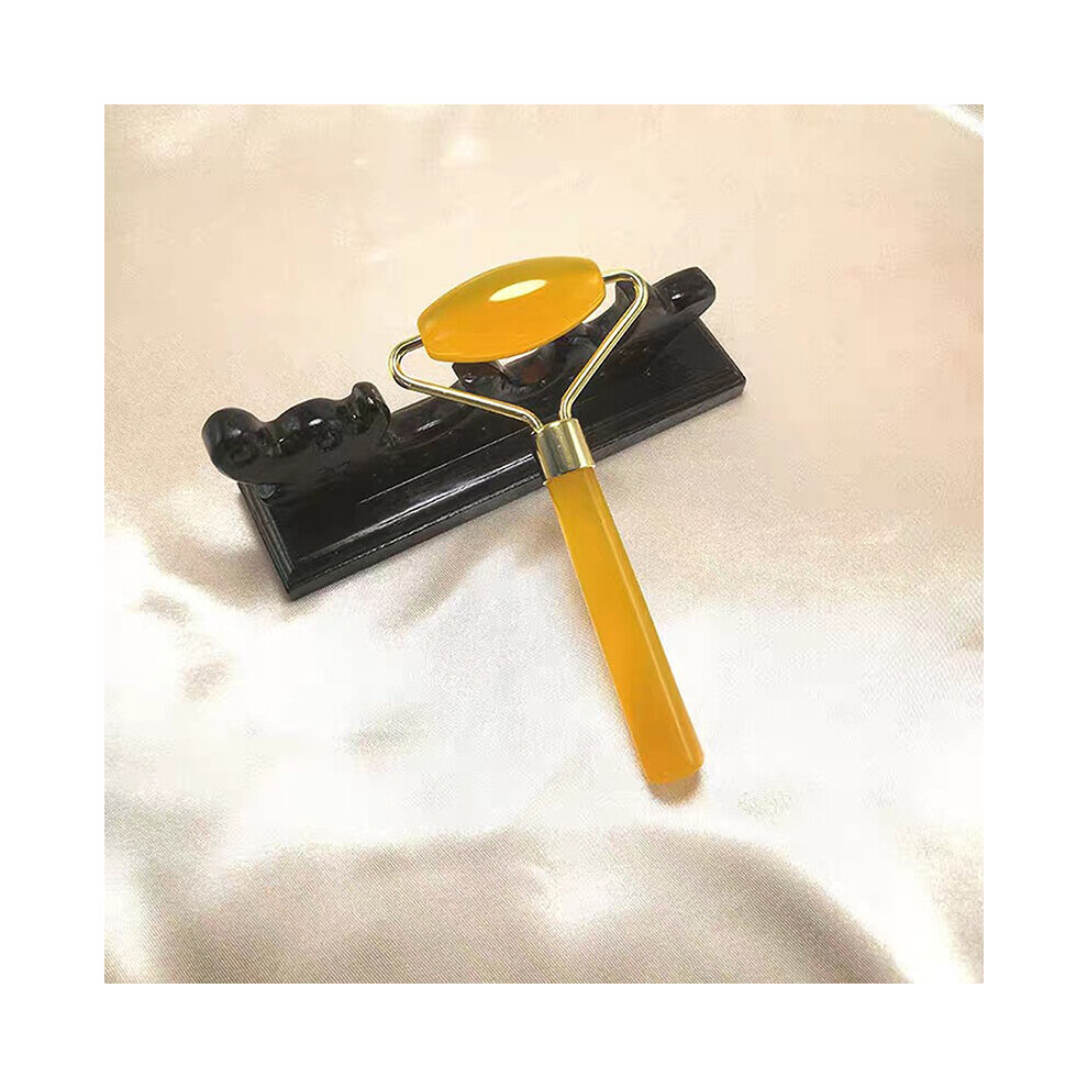 Dechoicelife (A-E) Crystal Face Lift Massager Crystal Roller Facial Massage Relaxation Jade Roller Stone Natural Rose Quartz Beauty Skin Tool