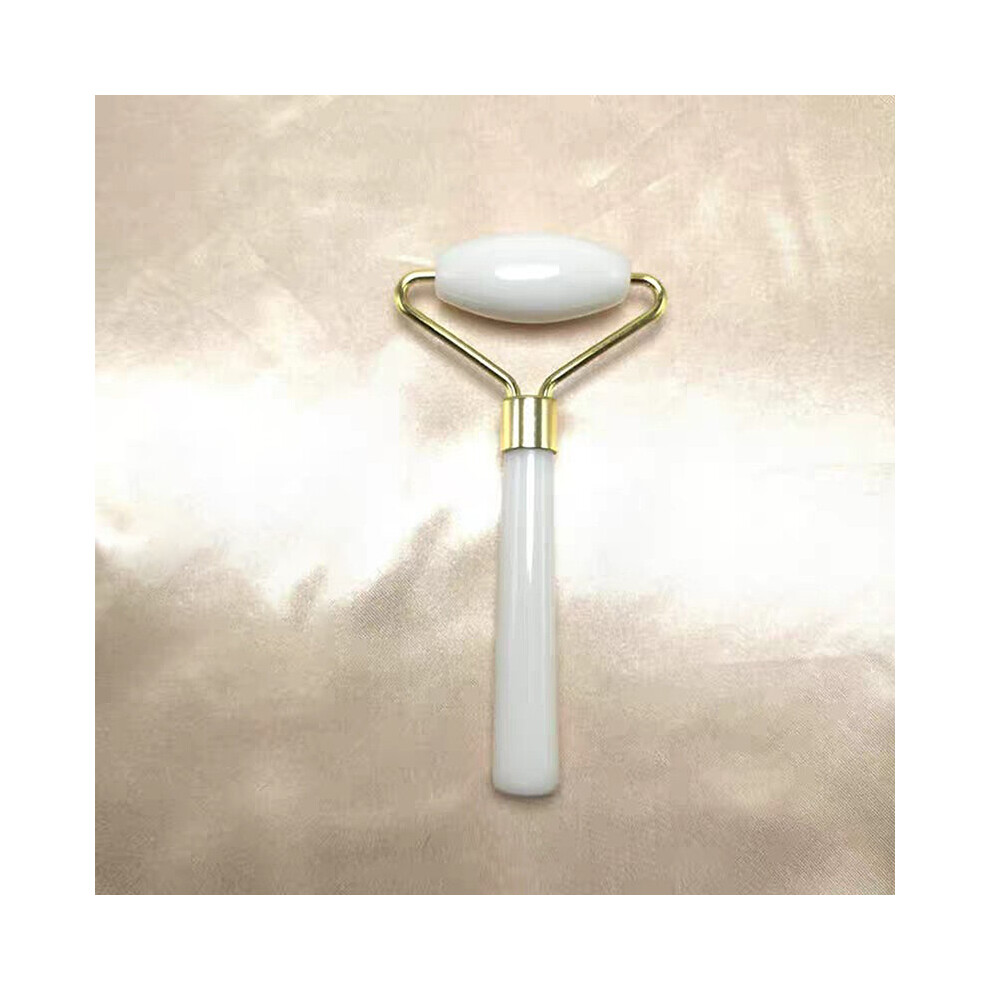 Dechoicelife (A-F) Crystal Face Lift Massager Crystal Roller Facial Massage Relaxation Jade Roller Stone Natural Rose Quartz Beauty Skin Tool