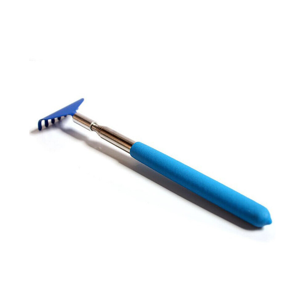 Dechoicelife Blue (A-) Back Scratcher Telescopic Scratching Backscratcher Massager Back Scraper Massage Relax Back Scratcher Relieve Anti-Itch Tool