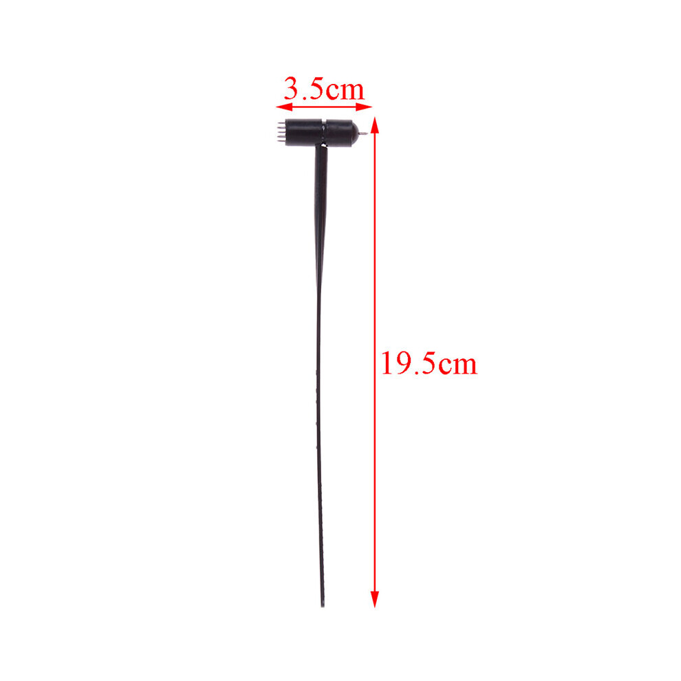 Dechoicelife (A-Gold) Medical Plum Blossom Needle Skin Needle Cupping Acupuncture Treatment With 12 Replace Head Seven Star Blood Needle Blood Needle