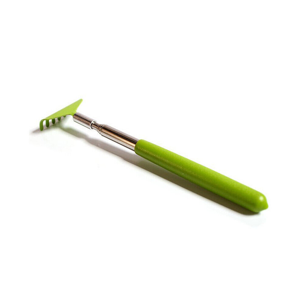 Dechoicelife Green (A-Grass ) Back Scratcher Telescopic Scratching Backscratcher Massager Back Scraper Massage Relax Back Scratcher Relieve Anti-Itch Tool