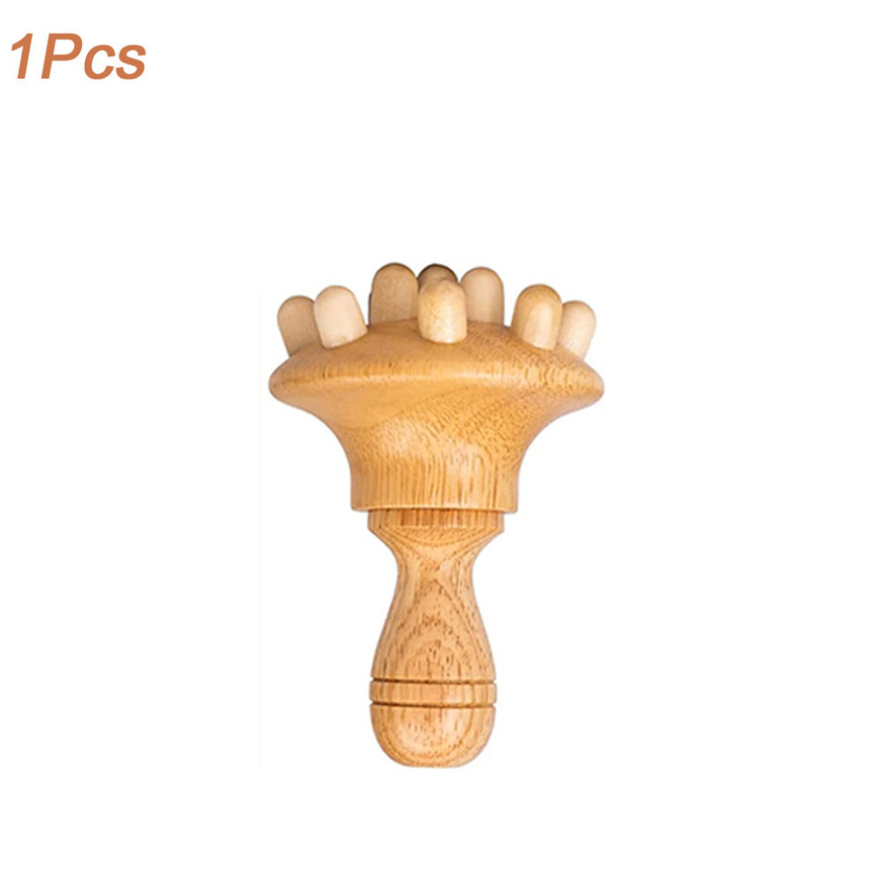 Dechoicelife (A-1Pcs) Wood Gua Sha Therapy Massage Tools,Lymphatic Drainage Massage Paddle,Anti Cellulite,Maderotherapy,Muscle Pain Relief