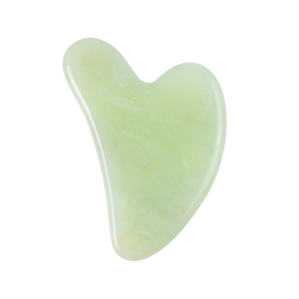 Photos - Massager Natural Jade Stone Gua Sha Massage Gouache Scraper Scraping Face Neck Back Body Lifting Slimming Wrinkle Remover Bea(a-Red)
