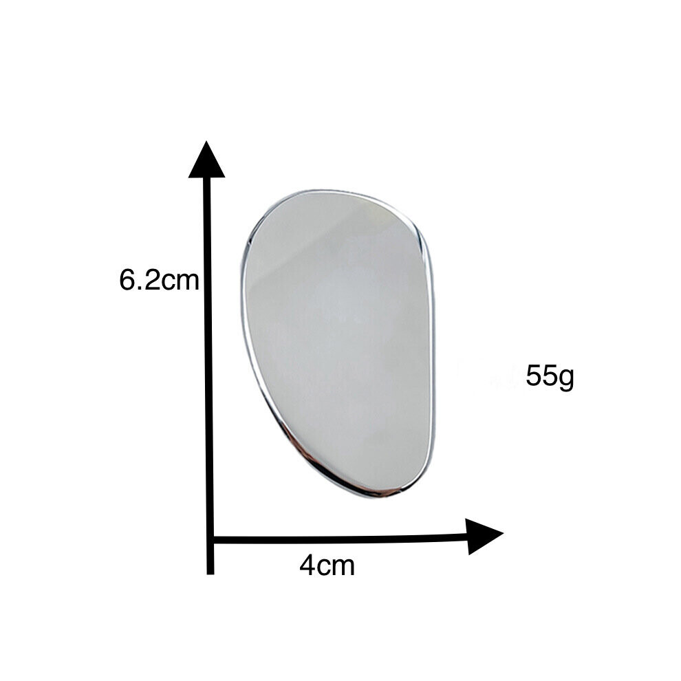 Dechoicelife (A-3) Stainless Steel Guasha Muscle Massage Relaxing Tool Metal Physical Therapy Tissue Probing Fascia Treatment Scraping Board