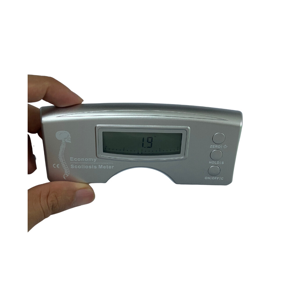 Dechoicelife Scoliometer, Medical Measuring Device For Back Scoliosis Diagnosis, Portable Digital Scoliosis Measurement For Spinal Alignment