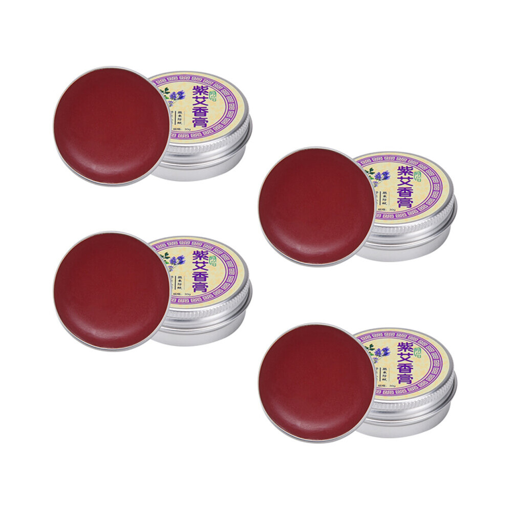 Dechoicelife Cream (A-4 Boxes) Nature Perilla Mugwort Extraction Repellent Mosquitoes Relieve Itching Enhance Moxibustion's Effect Moxa Massage Ointment