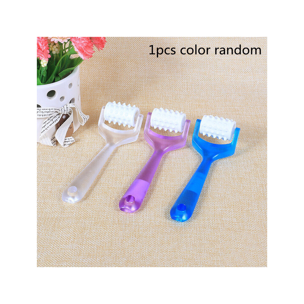 Dechoicelife 1Pc Mini Finger Massager Bueaty Body Slimmer Face Shaper Relaxation Tool Finger Roller Massager Roller Face-Lift Massager Random