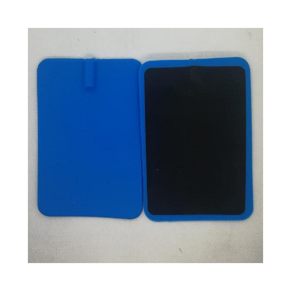 (a-2pcs  1pair) 20PCS / 2pcs 7*11cm EMS/TENS Reusable Replacement rectangular Rubber Pads - Carbon Flex Electrodes pad (large) for Microcurrent-image-OPC-PC9NVZ8-NEW
