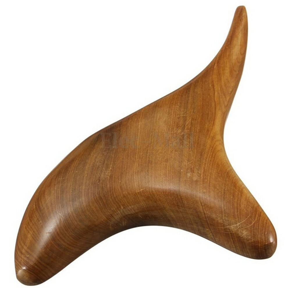 Dechoicelife Body Trigeminal Massage Wood Massager Reflexology Wooden Spa Therapy Tool Trigonometrische Massage