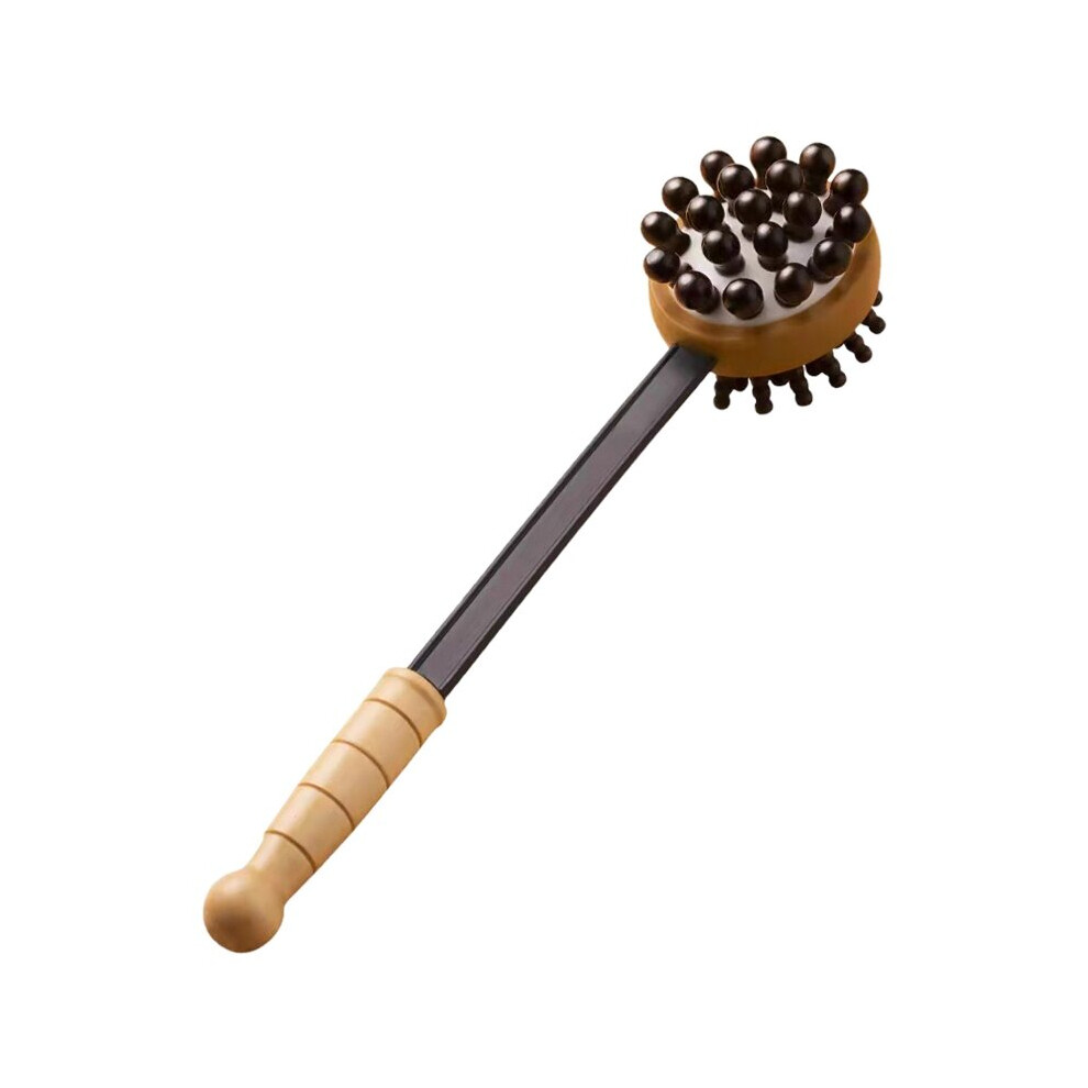 Dechoicelife Back Knock Massage Tool Hammer Stress Fatigue Relief Handle Wood Scratcher Relaxing Massager Stick Body Health Care Tools