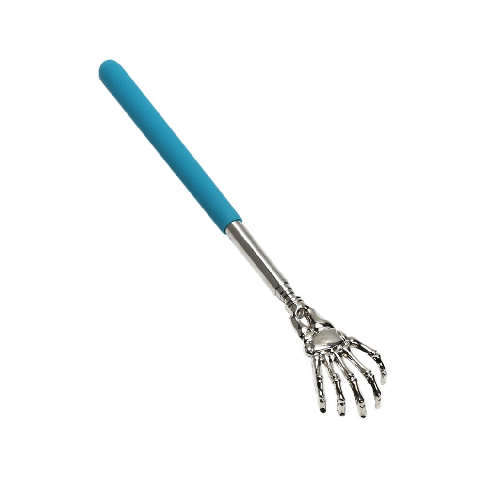 Dechoicelife Blue (A-) Back Scratcher Telescopic Scratching Back Scratcher Massager Kit Scraper Extendable Telescoping Itch Health Products Hackle