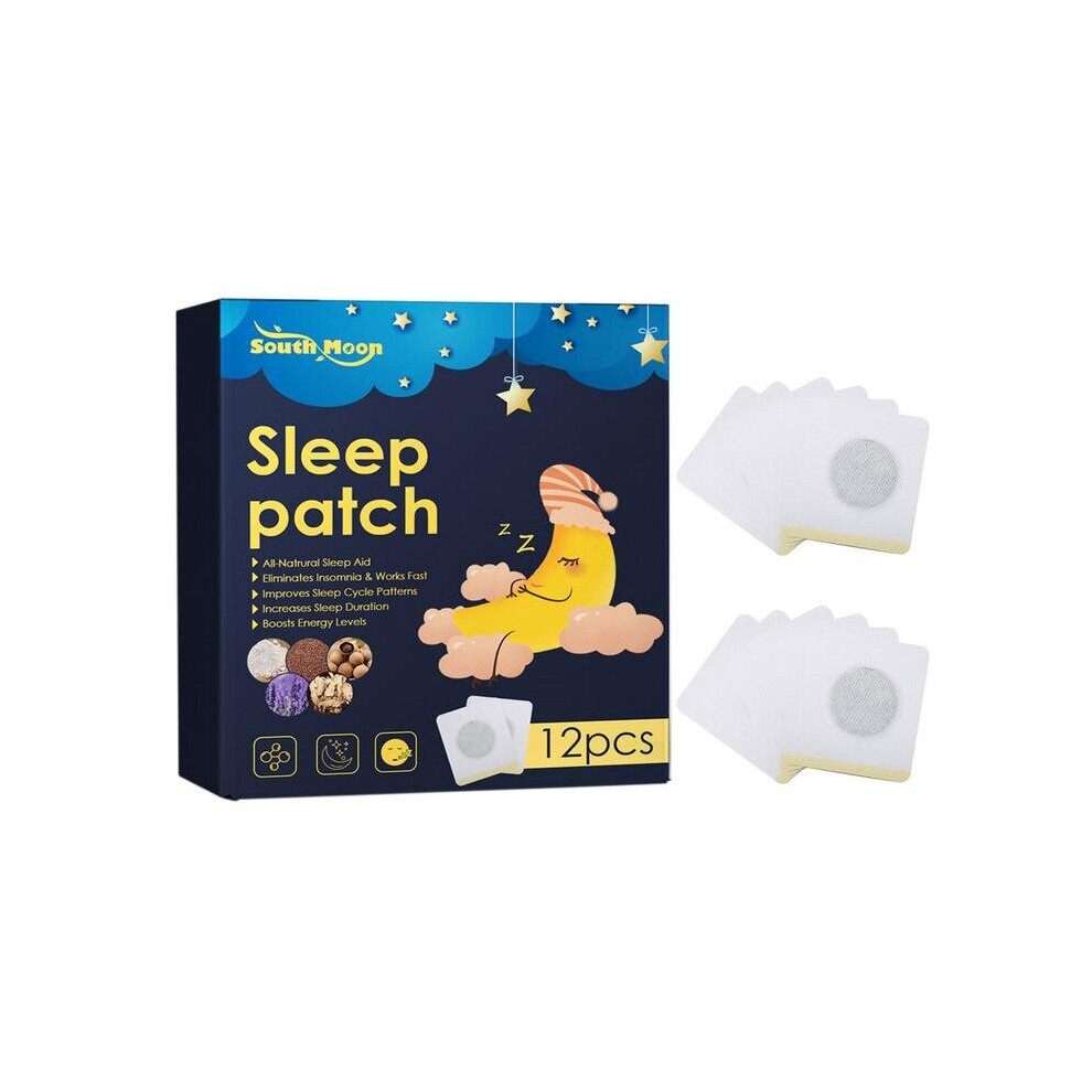 Dechoicelife Sleeping Patches For Adults 12Pcs Herbal Sleep Aid Patch Better Sleep Support Encourages Deeper Sleep And Reduces Anxiety Men &
