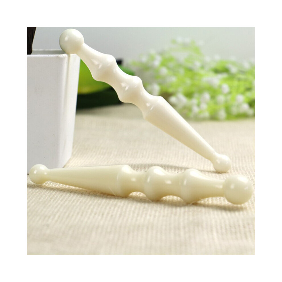 Dechoicelife 1Pcs Reflexology Thai Foot Massager Physiotherapy Deep Tissue Massage Relax Acupressure Pen Gua Sha Point Massage Bar Masajeador