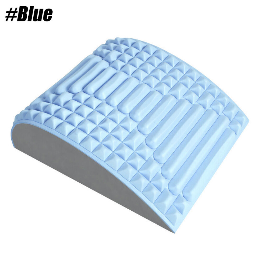 Dechoicelife Blue (A-) Tcare Back Massager Stretcher Equipment Massage Massageador Magic Stretch Fitness Lumbar Support Relaxation Spine Pain Relief