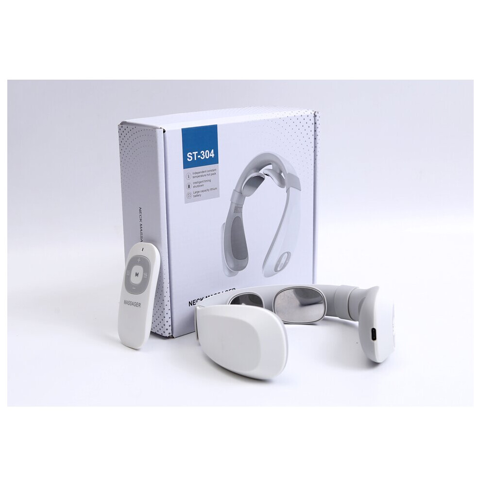Dechoicelife Multifunctional Neck Massager Instrument 3D Smart Accessories Heating Neck Massager To Ease Stimulator Scraping Massage