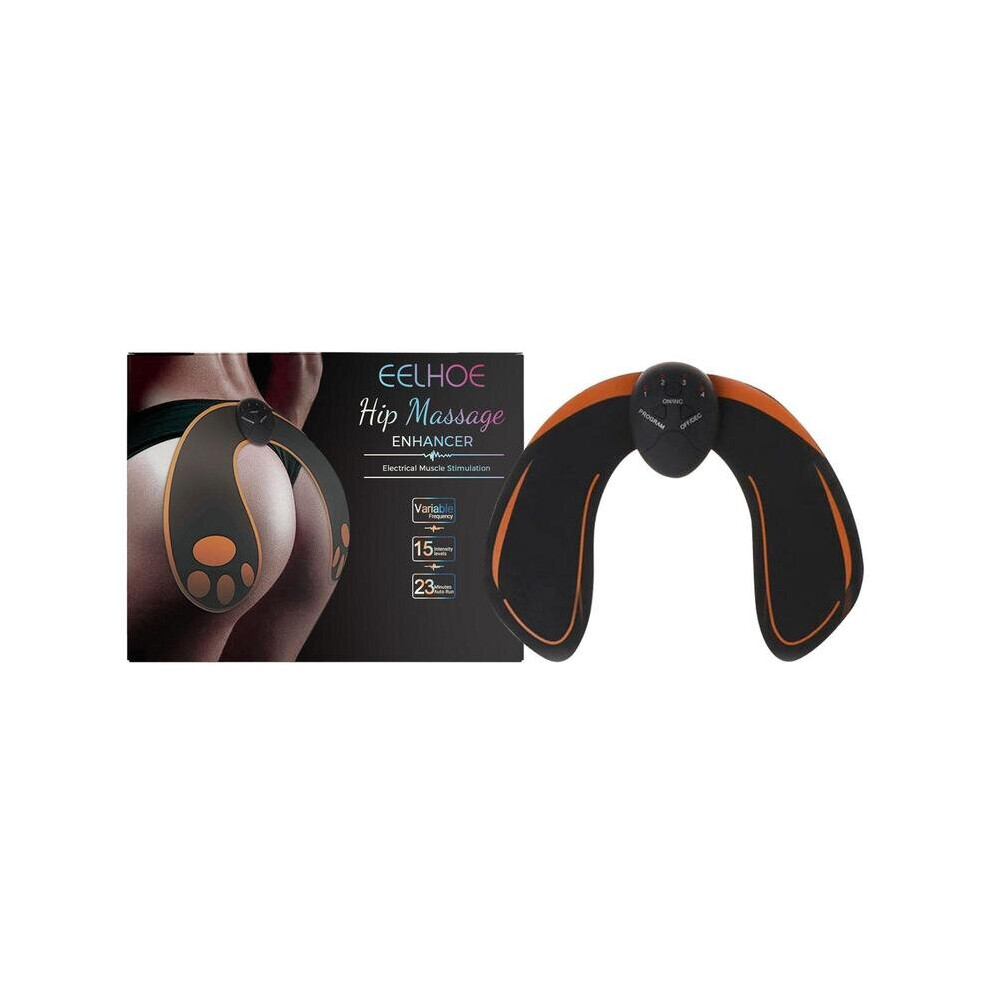 Dechoicelife Wearable Smart U-Shaped Hips Trainer Butt Lift Patch Electric Muscle Stimulator Buttocks Fitness Body Slimming Massager