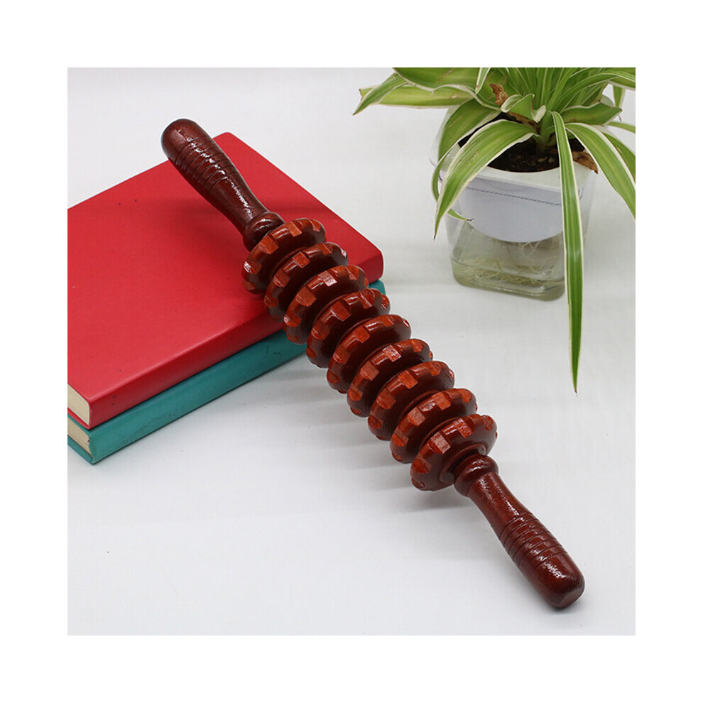 Dechoicelife (A-9 Roller) Wood Therapy Tools For Body Contour Lymphatic Massage Wooden Massage Tools Maderotherapy Cellulite Massager Roller For Body