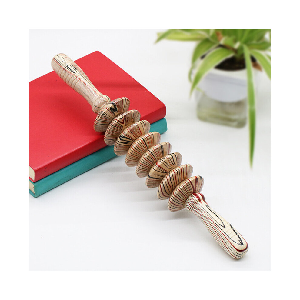 Dechoicelife Grain (A-Wood ) Wood Therapy Tools For Body Contour Lymphatic Massage Wooden Massage Tools Maderotherapy Cellulite Massager Roller For Body