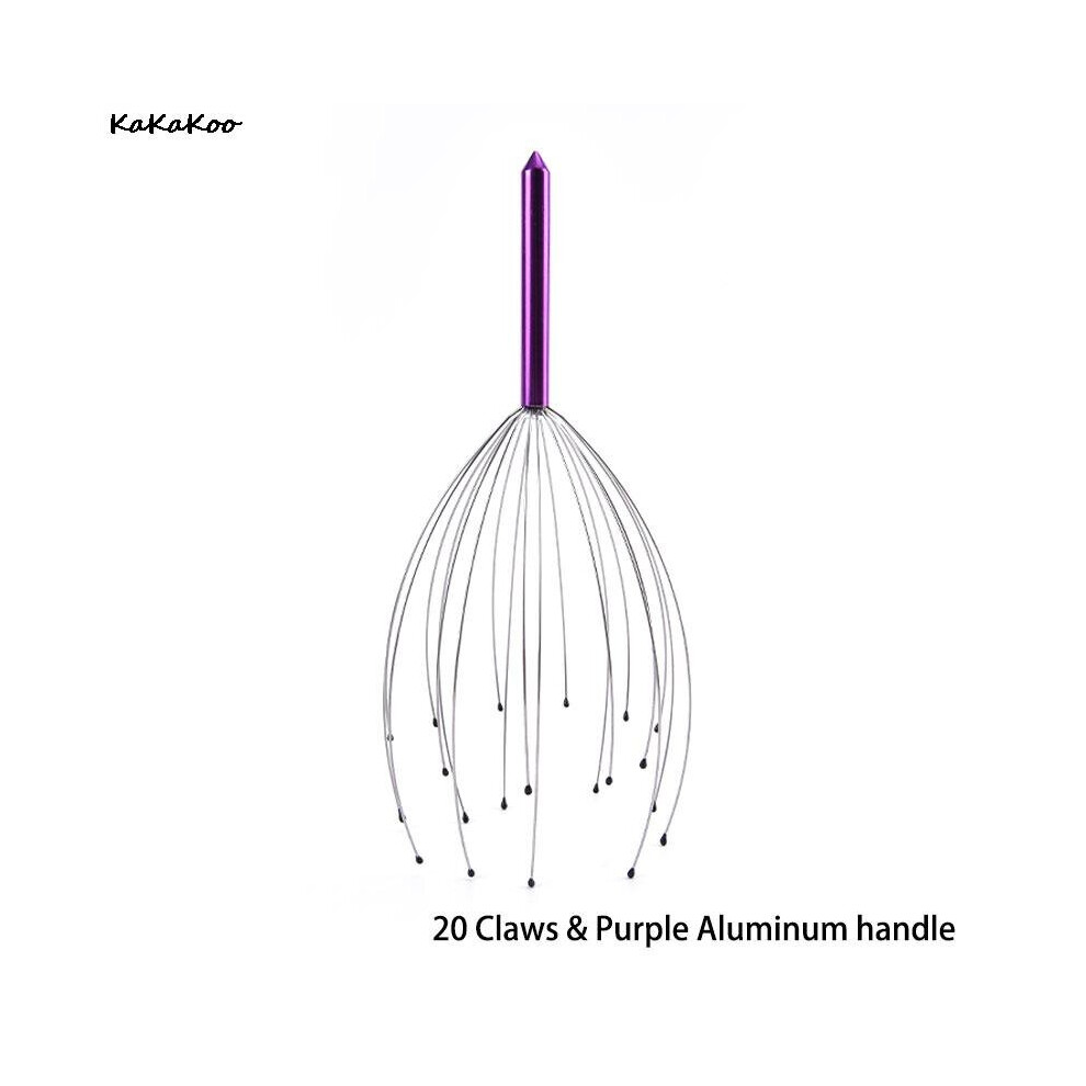 Dechoicelife (A-A) Scalp Massagers With 20 Claws Handheld Head Massage Scratcher For Deep Relaxation Hair Stimulation And Stress Relief Massage