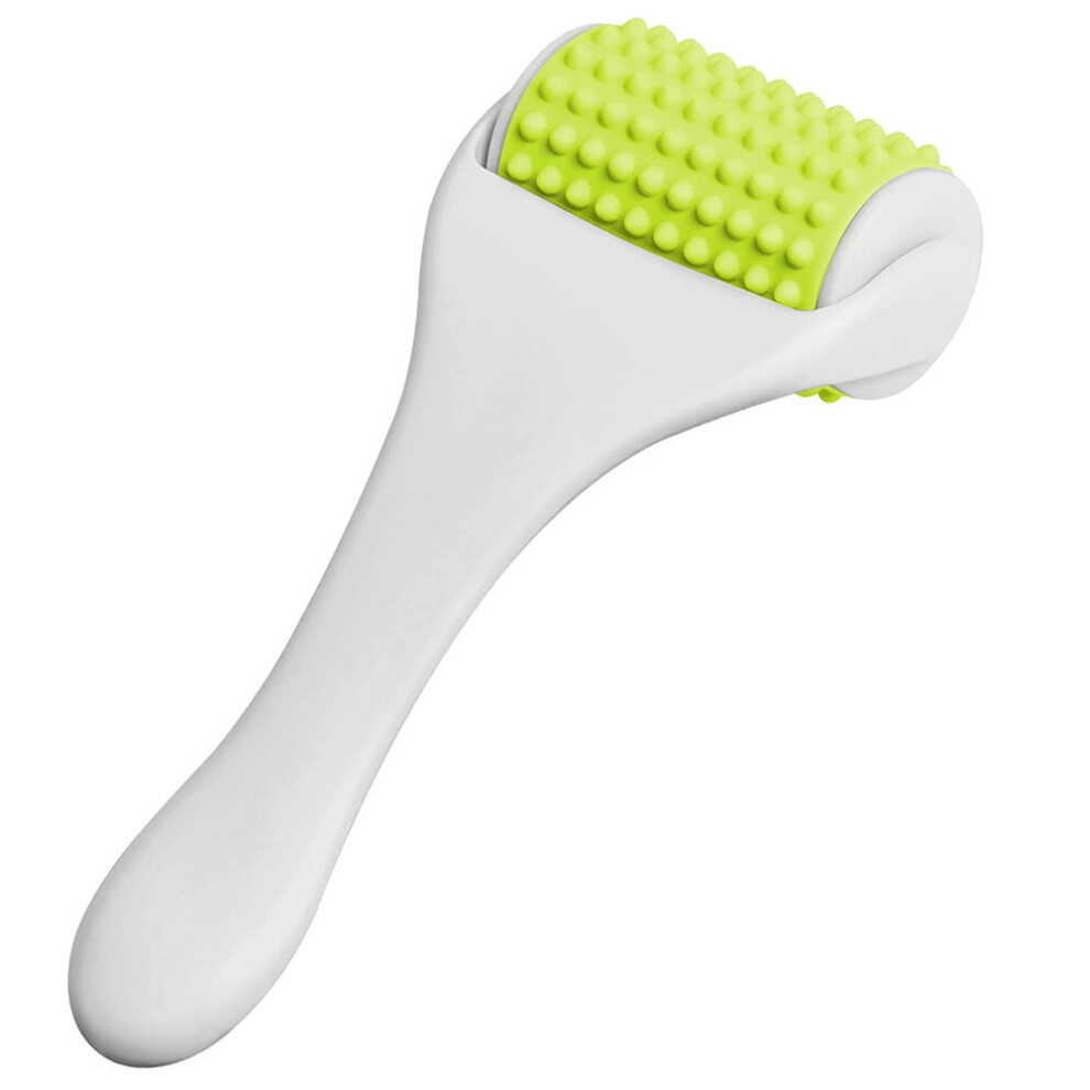 Dechoicelife White/Yellow (A- Yellow) Fascia Release And Cellulite Remover Muscle Massage Roller Fascia Roller For Muscles Relief Body Roller Deep Tissue Massage Tool