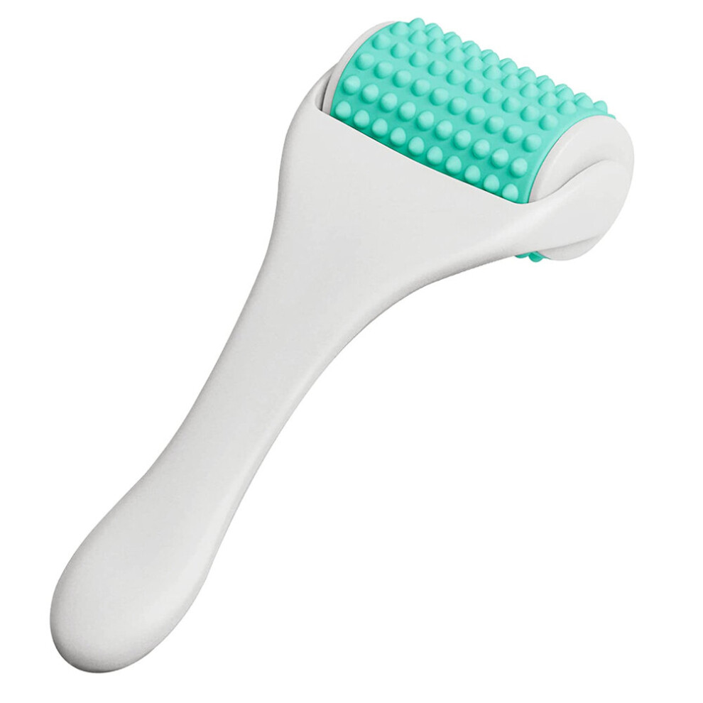 Dechoicelife White/Green (A- Green) Fascia Release And Cellulite Remover Muscle Massage Roller Fascia Roller For Muscles Relief Body Roller Deep Tissue Massage Tool