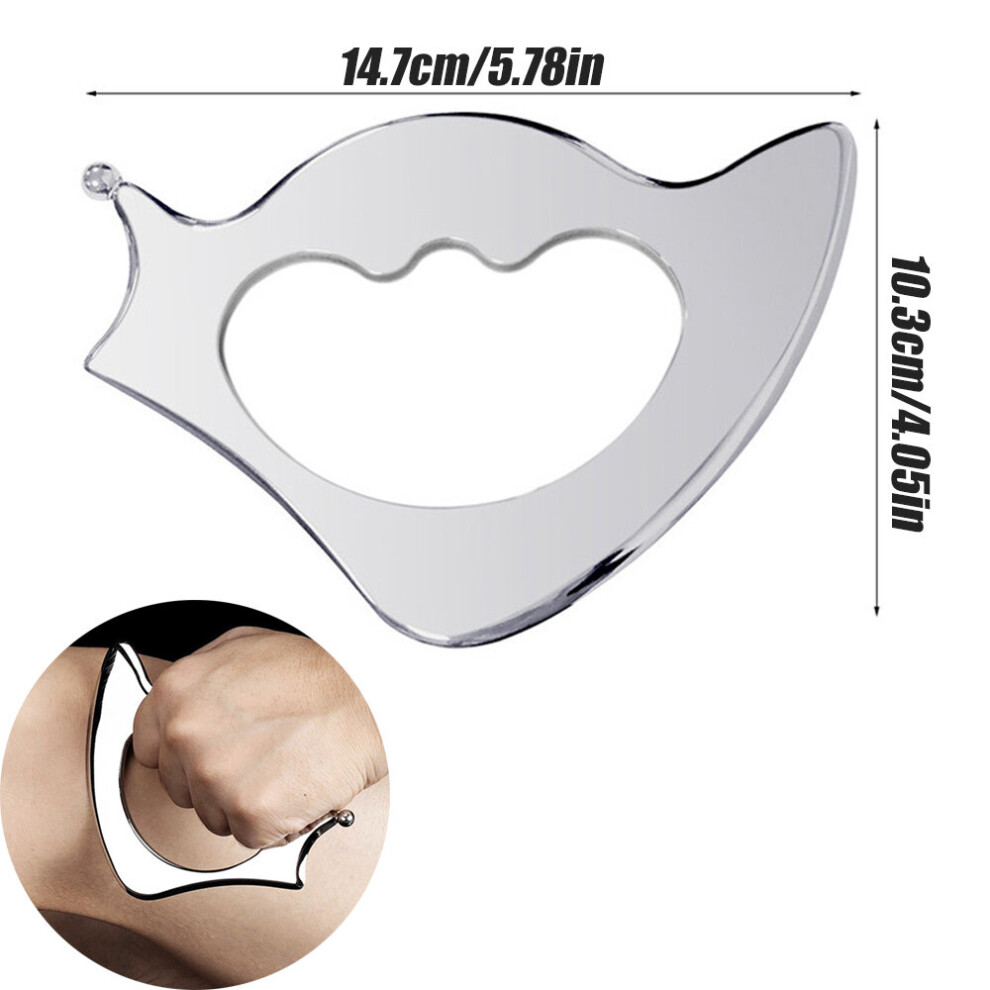 Dechoicelife (A-9) Guasha Tool Scraping Massage Tools Gua Sha Stainless Steel Iastm Tools Great Soft Tissue Mobilization Tool