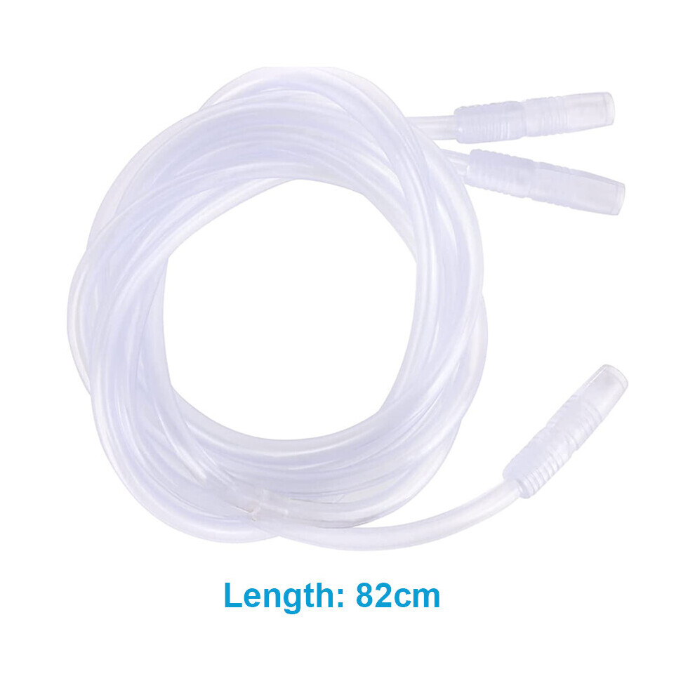 Dechoicelife Blue (A-Pipe 82Cm) 2Pcs Large 24Cm Massager Cups Buttock Lifting Breast Enlargement Vacuum Suction Machine Accessory Replacement Cups