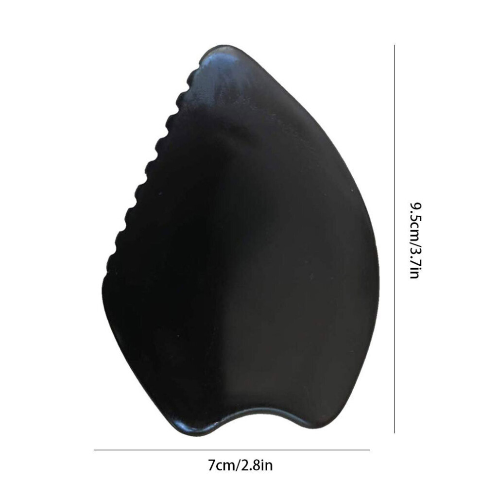 Dechoicelife (A-A) Natural Aura Stone Chinese Gua Sha Tool Bianstone Scraping Guasha Massager For Face Lift Spa Slimming Massage Sculpts Body