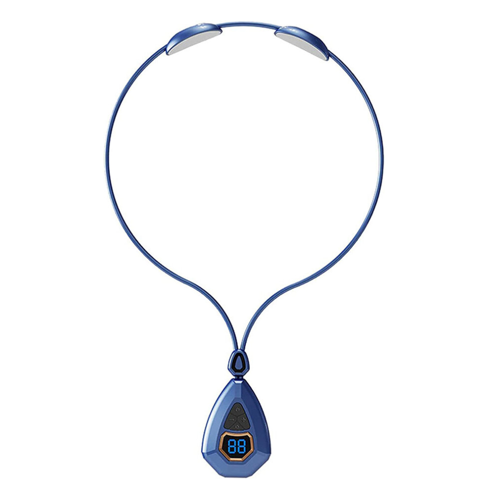 Dechoicelife Ems Pulse Neck Massager Electric Massage Machine For Shoulder Neck Pain Relief Heating Relax Therapy Lymphatic Cervical Massager